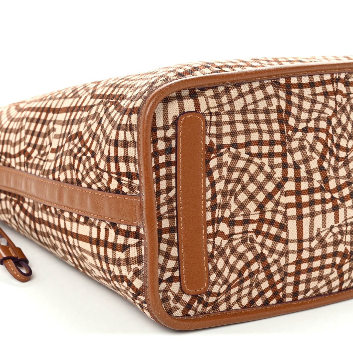 Visetos Medium Liz Reversible Shopper Tote Cognac