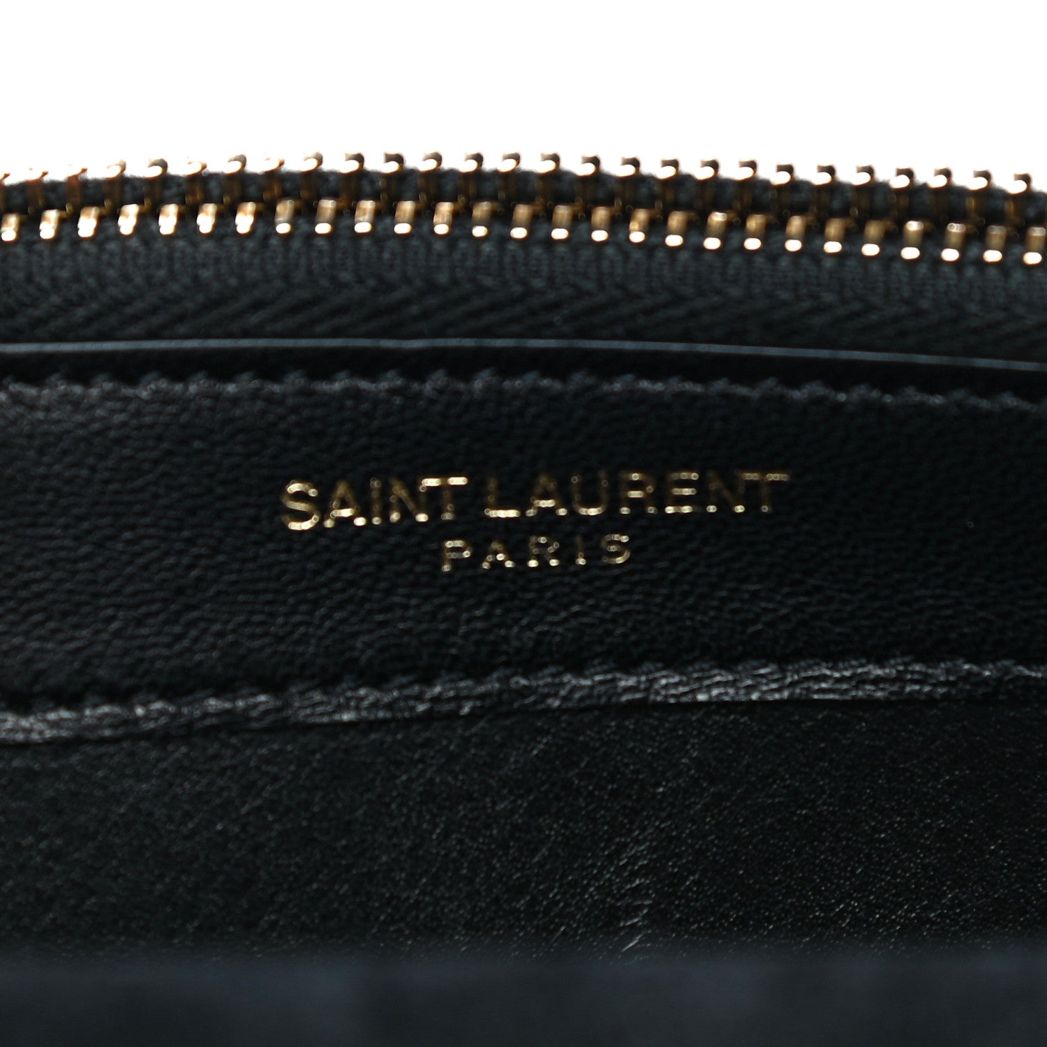 Saint Laurent Metallic Calfskin Classic Monogram Kate Tassel Chain Wallet Fuchsia 6 of 12