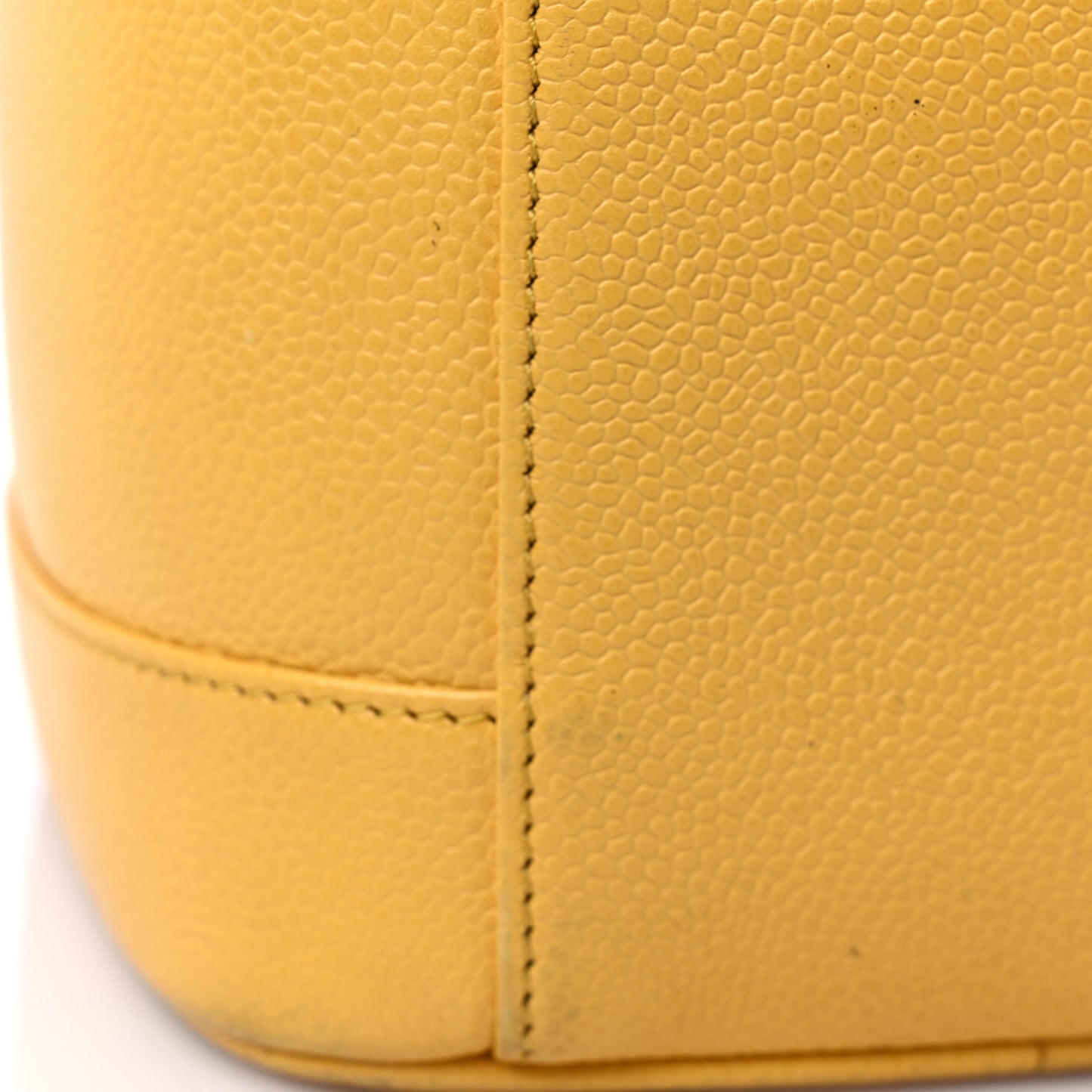 Caviar Vanity Cosmetic Case Yellow