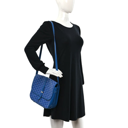 Goyard Goyardine Belvedere II MM Messenger Bag Sky Blue 2 of 8