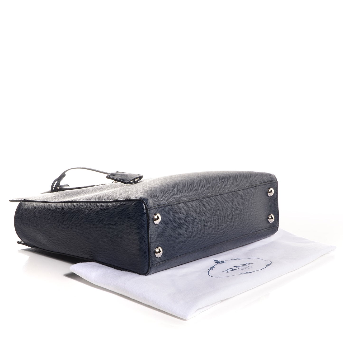 Saffiano Lux Double Handle Shopping Tote Baltico