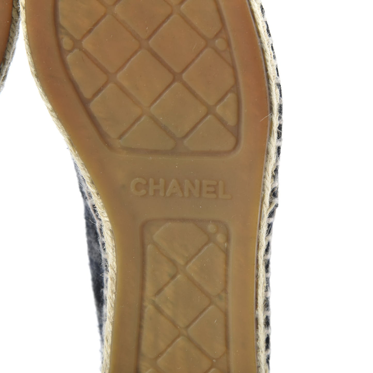Flannel CC Espadrilles 36 Dark Grey Black