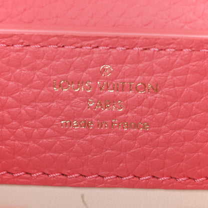 Louis Vuitton Taurillon LV Bloom Capucines Mini Pink Sky 6 of 9