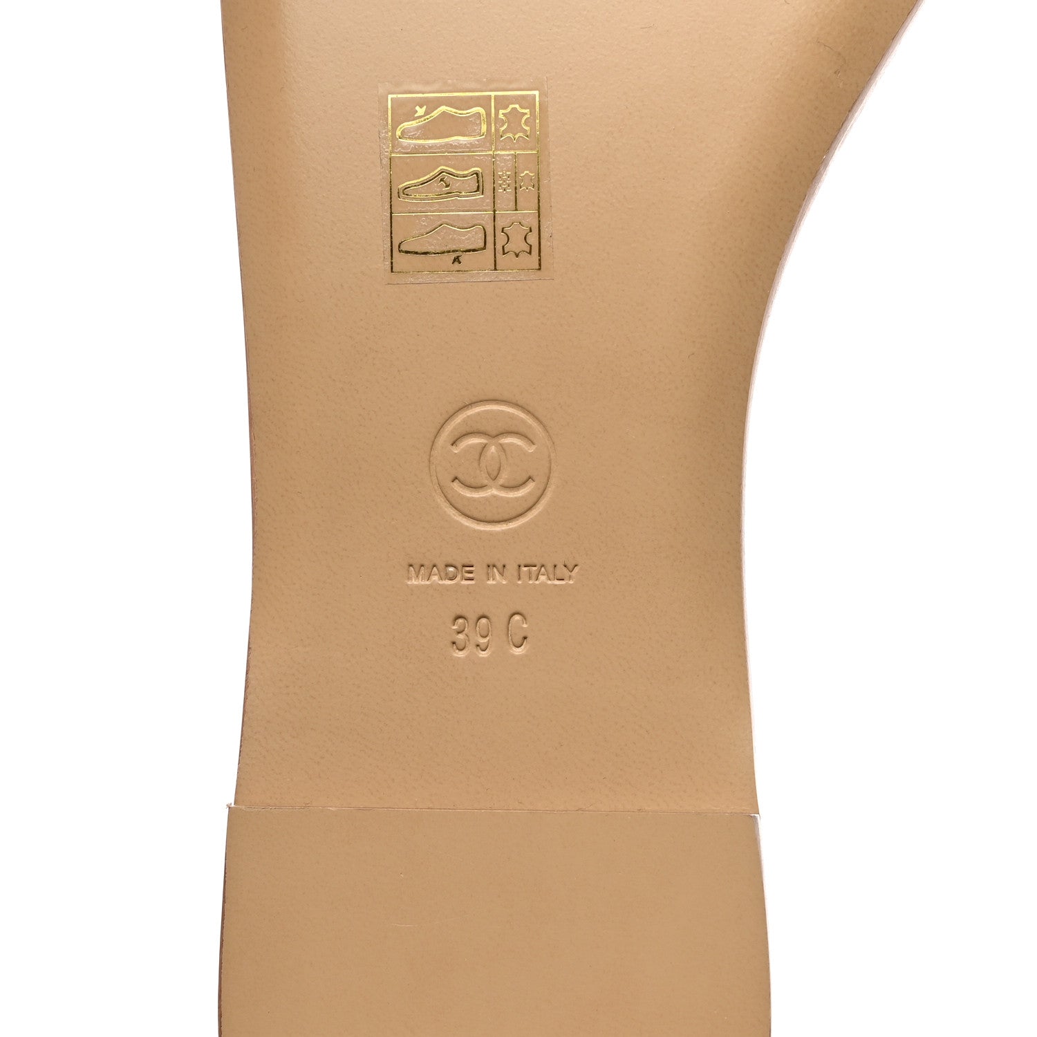 Chanel Fantasy Goatskin Suede CC Chain Thong Sandals 39 Silver Ivory 8 of 9