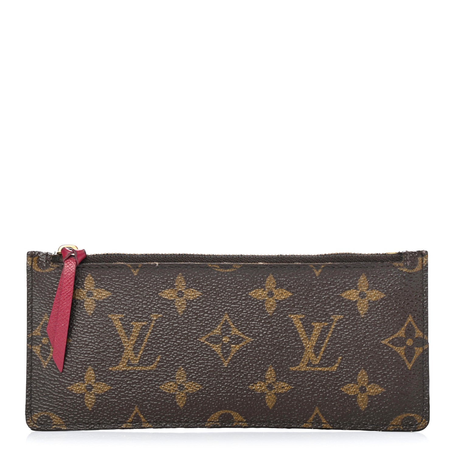 Louis Vuitton Monogram Josephine Wallet Zippered Insert Fuchsia 1 of 7