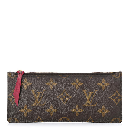 Louis Vuitton Monogram Josephine Wallet Zippered Insert Fuchsia 1 of 7