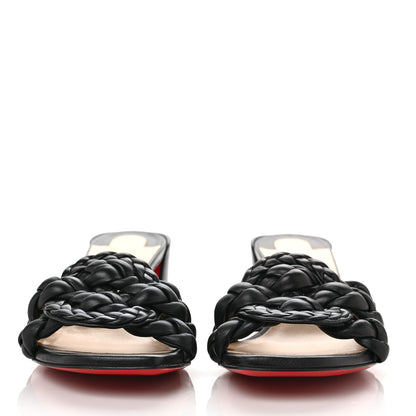 Christian Louboutin Nappa Marmela Mules 36.5 Black 2 of 6