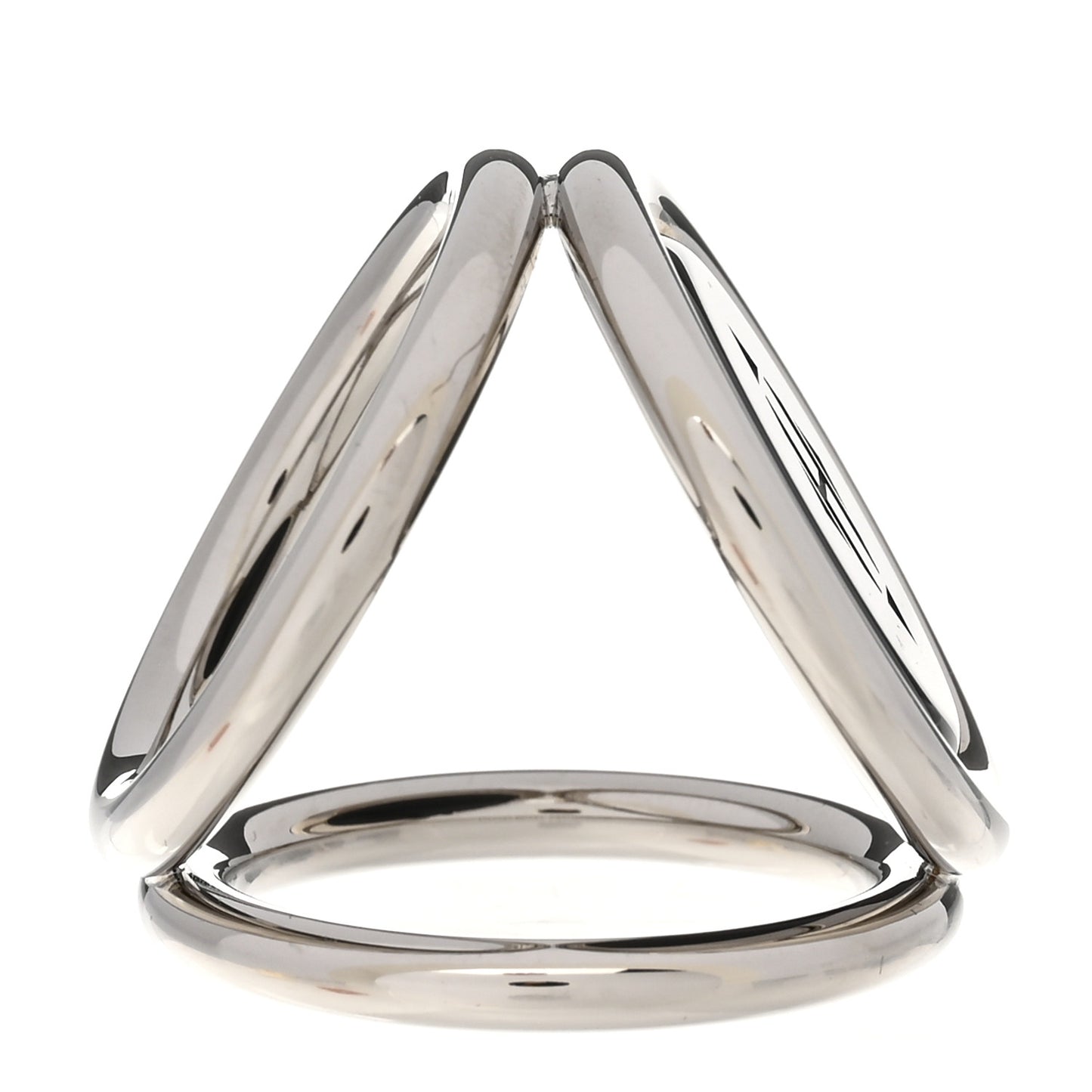 Palladium Trio Scarf Ring
