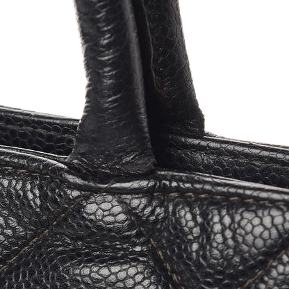 Chanel Caviar Quilted Medallion Tote Black 18 of 18
