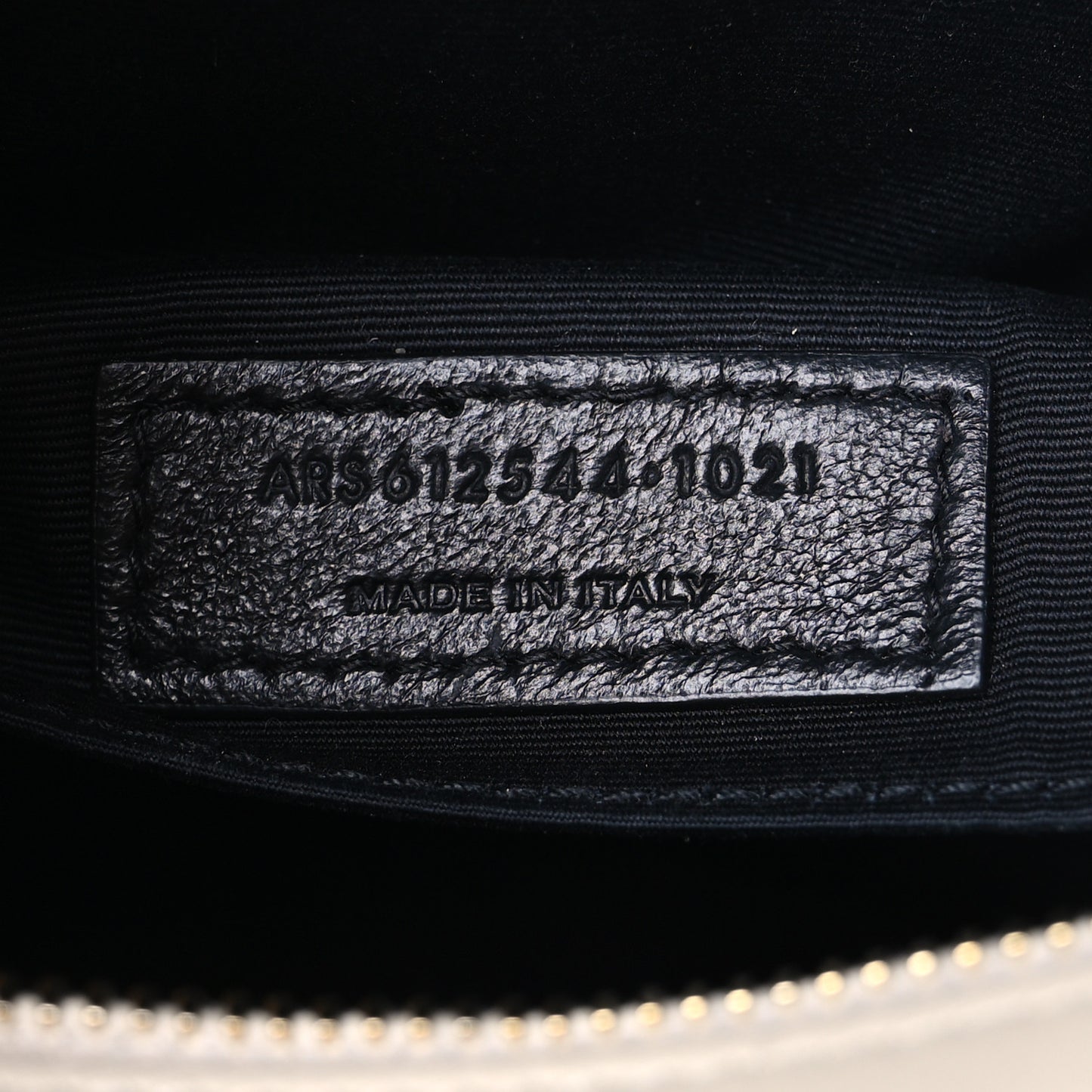 Calfskin Matelasse Monogram Lou Camera Bag Crema Soft