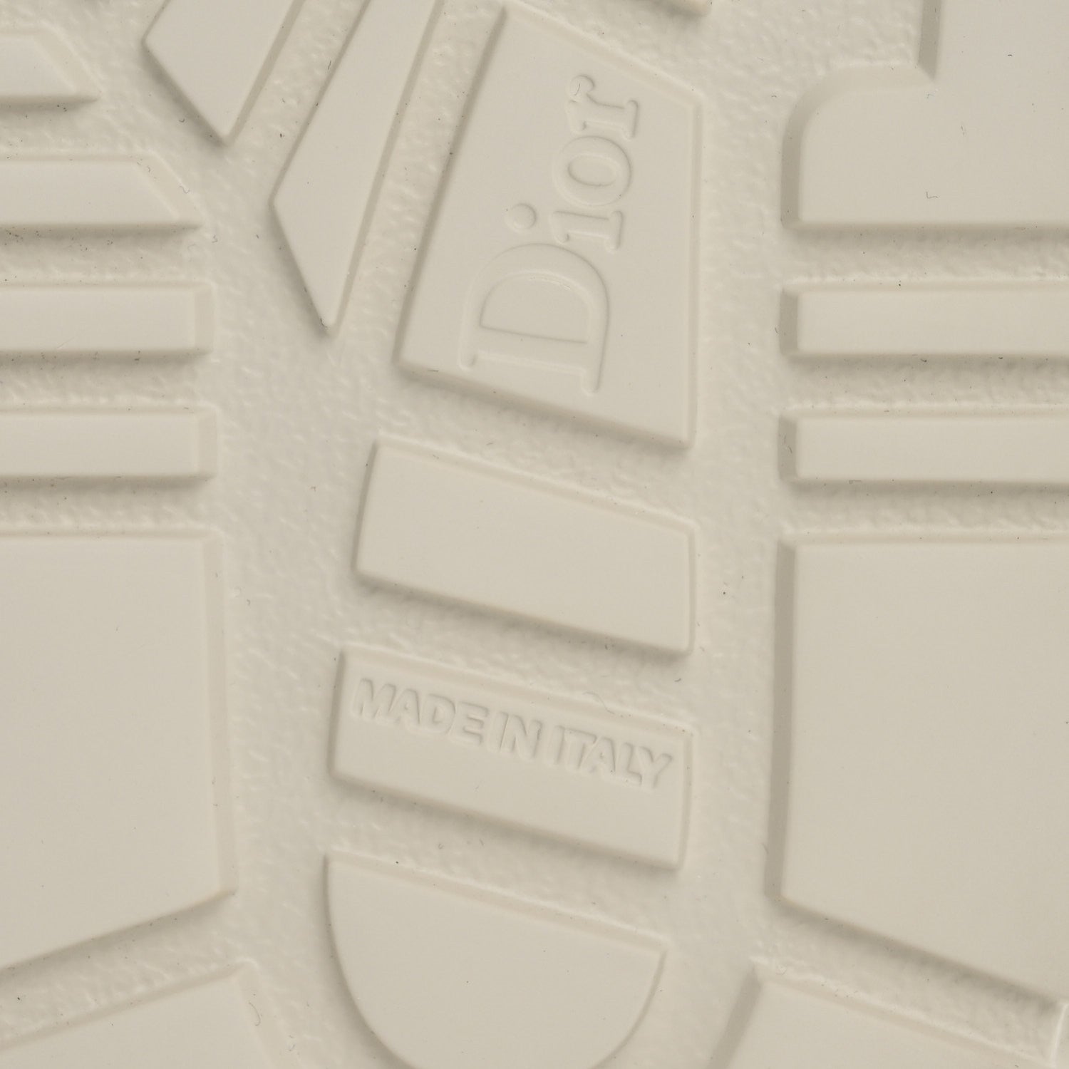 Christian Dior Shearling Canvas Embroidered Dway 10mm Slide Sandals 37.5 Natural Light Blue 8 of 10