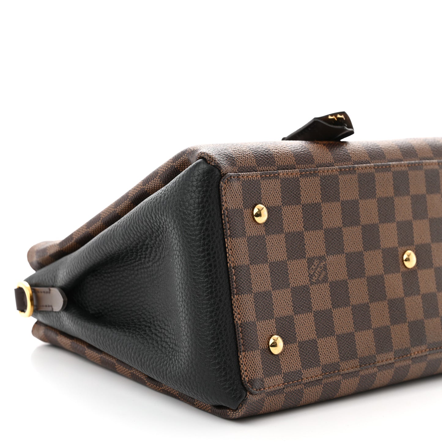 Cuir Taurillon Damier Ebene Normandy Black