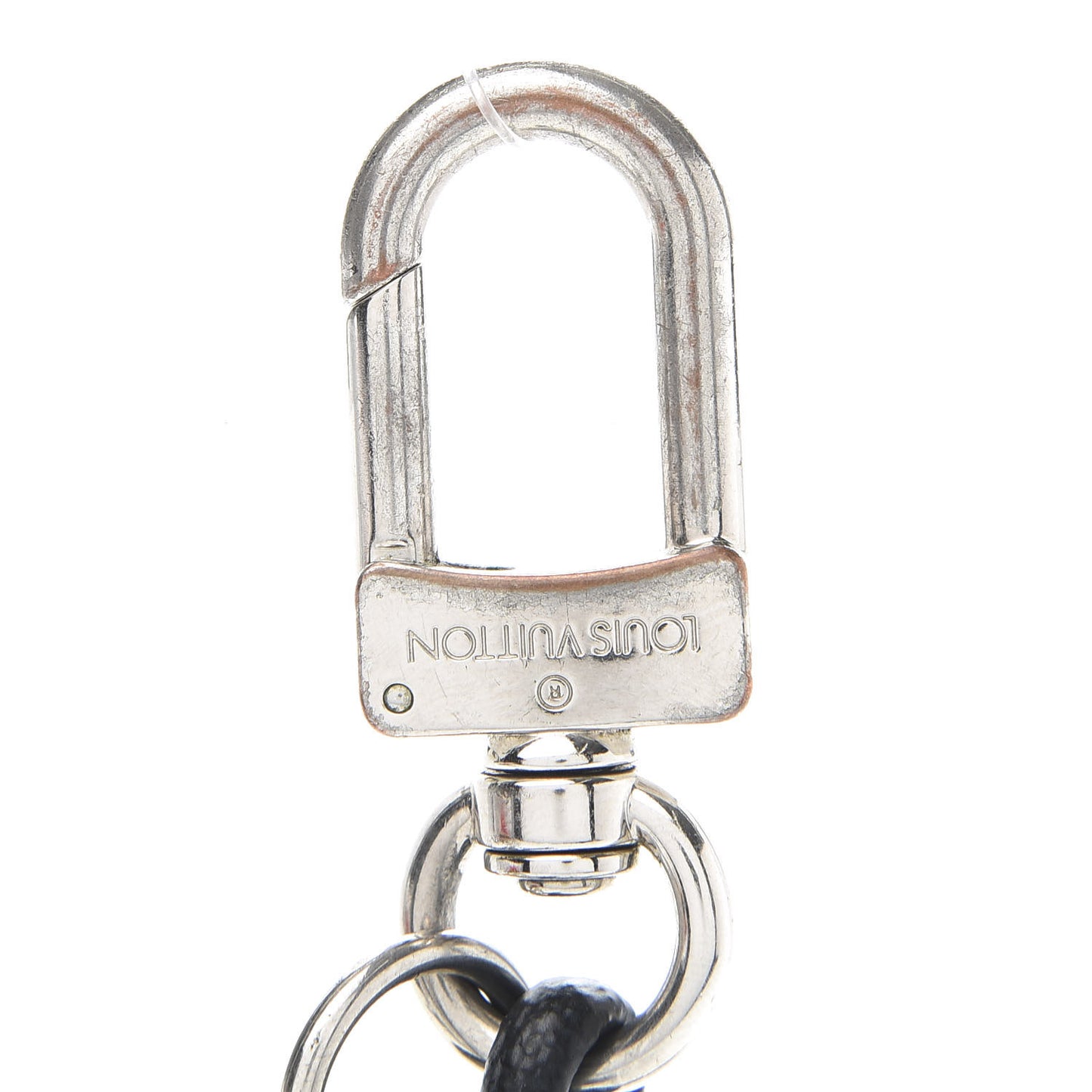 Palladium Damier Graphite Rope Bag Charm Key Holder