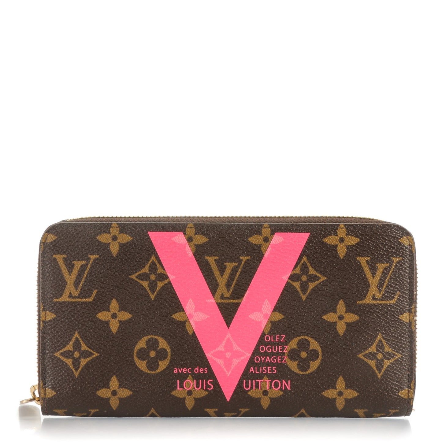 Monogram V Zippy Wallet Grenade