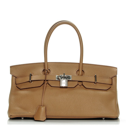 Hermes Taurillon Clemence JPG Birkin 42 Biscuit 1 of 29