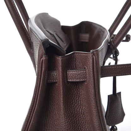 Hermes Togo Birkin 25 Chocolate 26 of 34
