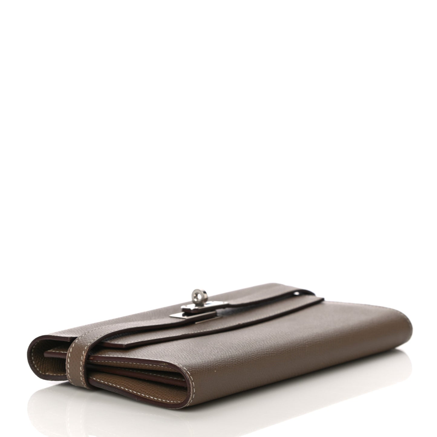 Epsom Kelly Longue Wallet Etoupe