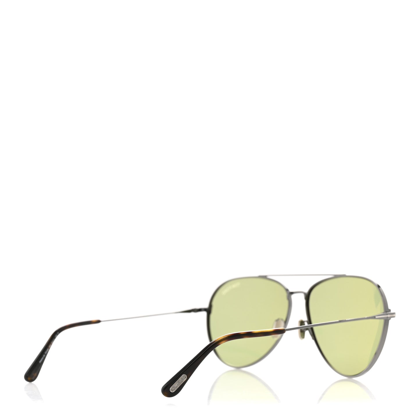Metal Dashel-02 Sunglasses TF996 Green Silver