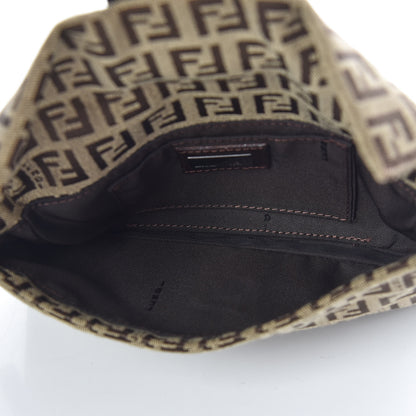 Fendi Zucchino Mini Baguette Brown 5 of 9
