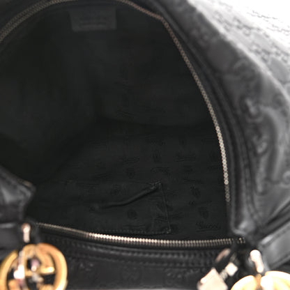 Gucci Guccissima Large GG Twins Hobo Black 5 of 11