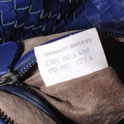 Bottega Veneta Nappa Intrecciato Montaigne Bag Sapphire 7 of 9