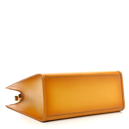 Fendi Vitello King Tamponato Plexiglass Medium Fendi Sunshine Shopper Tote Mimosa 3 of 9