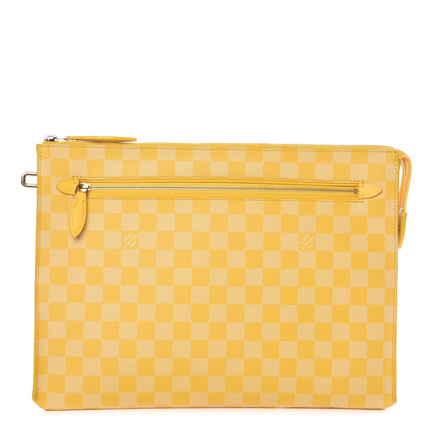 Louis Vuitton Damier Couleurs Kit Clutch Mimosa 1 of 12