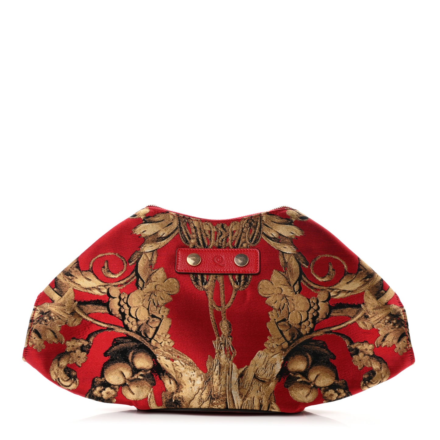 Silk De Manta Clutch Red