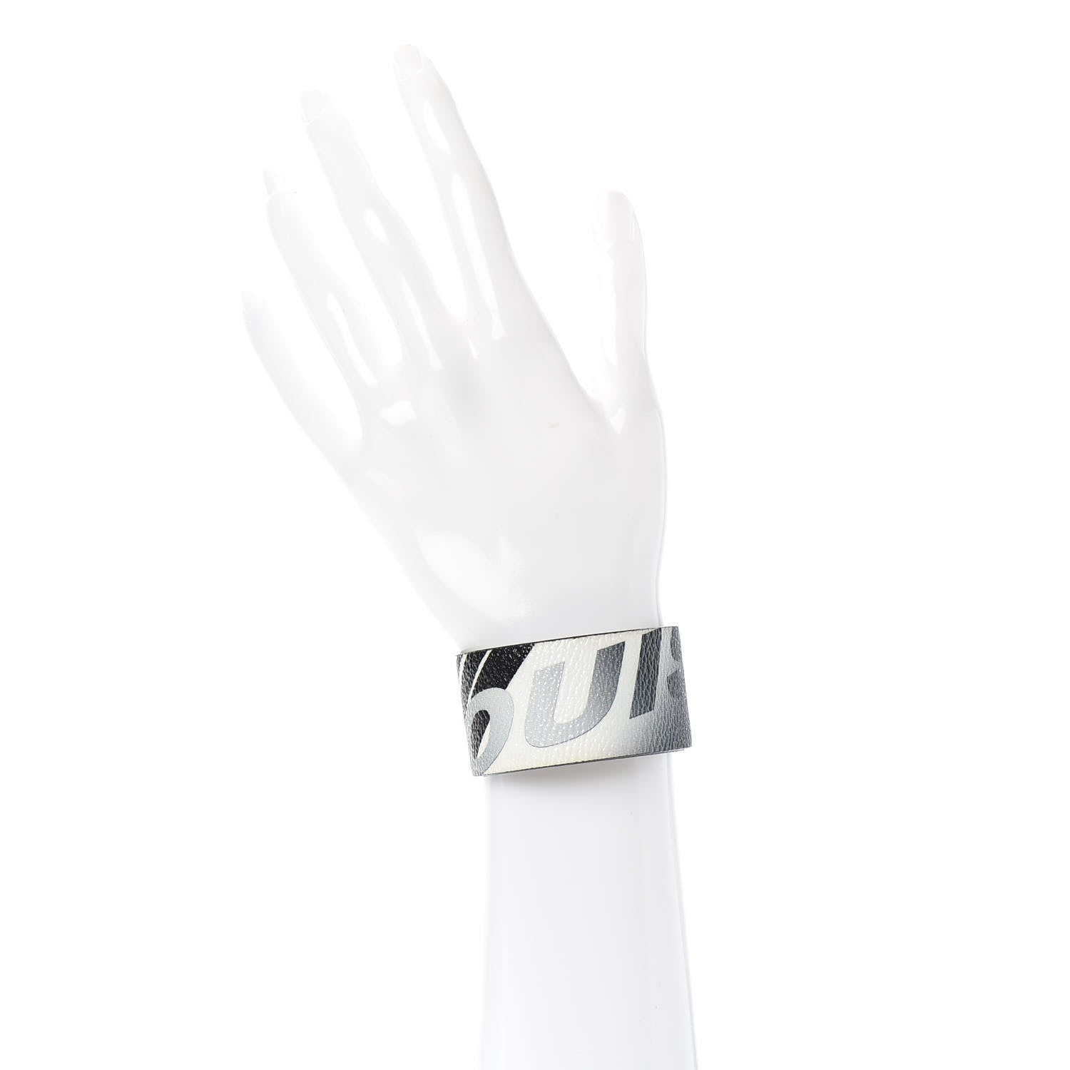 Louis Vuitton Monogram Speedy Slap Bracelet Grey 2 of 6