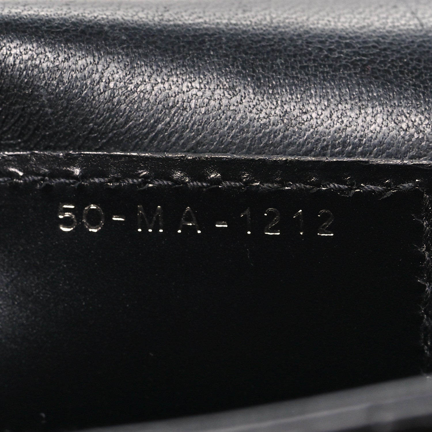 Christian Dior Calfskin Macrocannage Medium Caro Bag Black 7 of 10