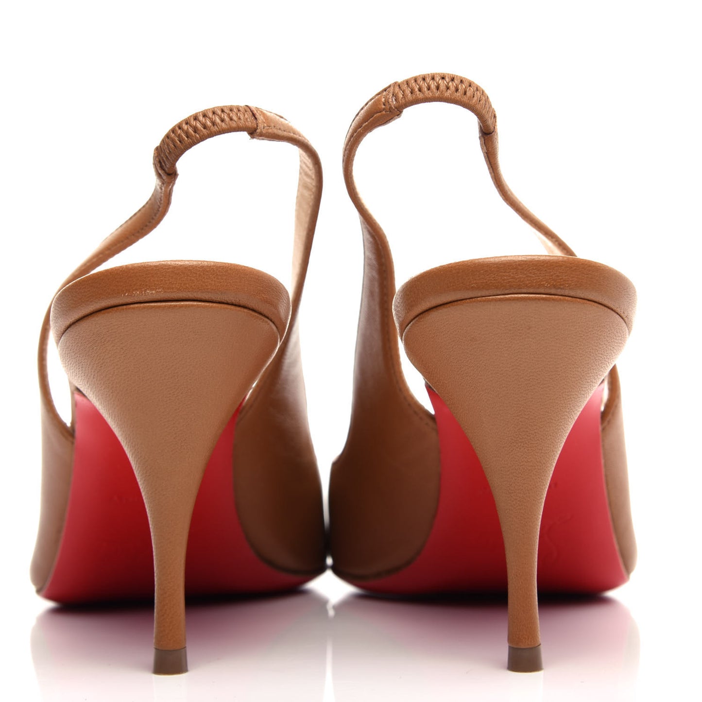 Nappa Clare Sling 80 Pumps 35 Cafe Creme