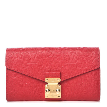 Louis Vuitton Empreinte Metis Wallet Scarlet 1 of 9