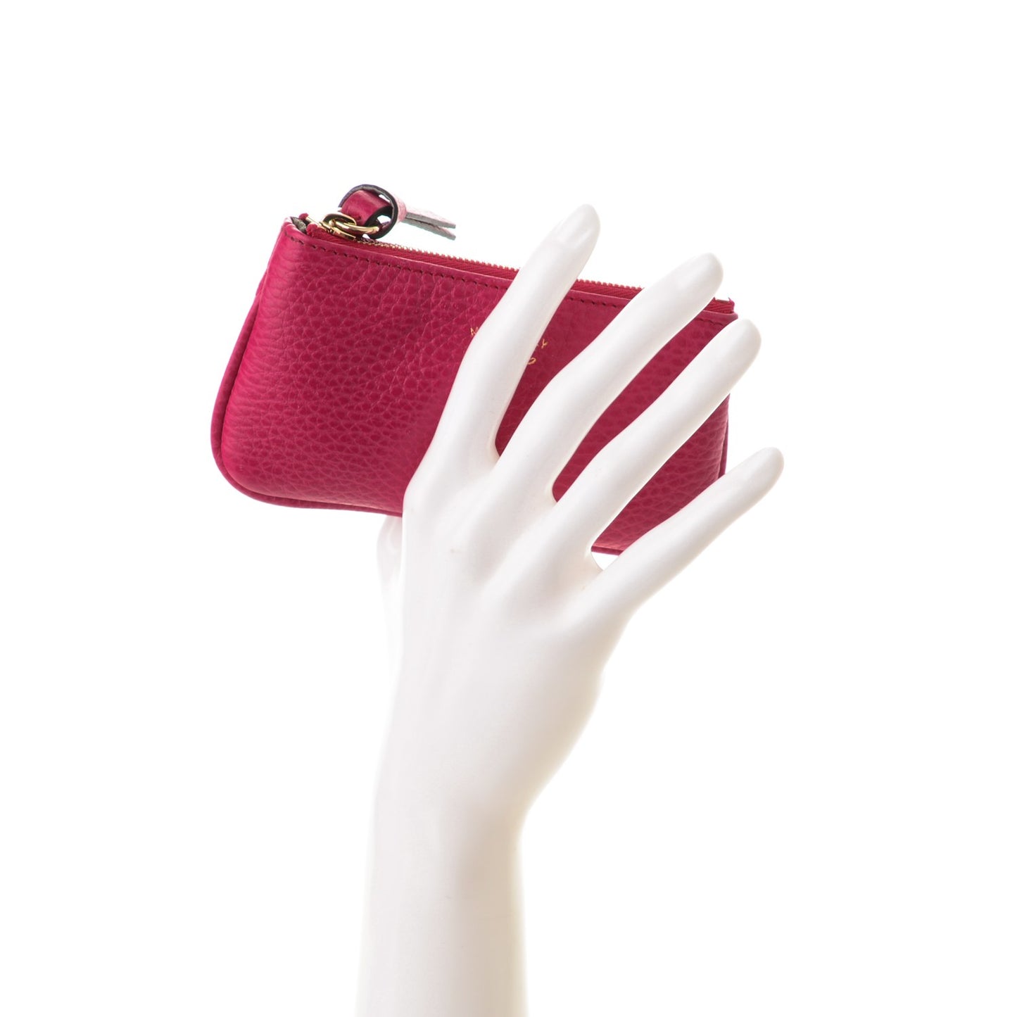 Dollar Calfskin Swing Key Case Blossom