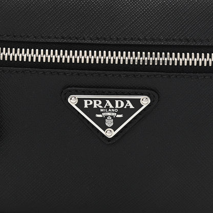 Prada Saffiano Travel Belt Bag Black 10 of 10