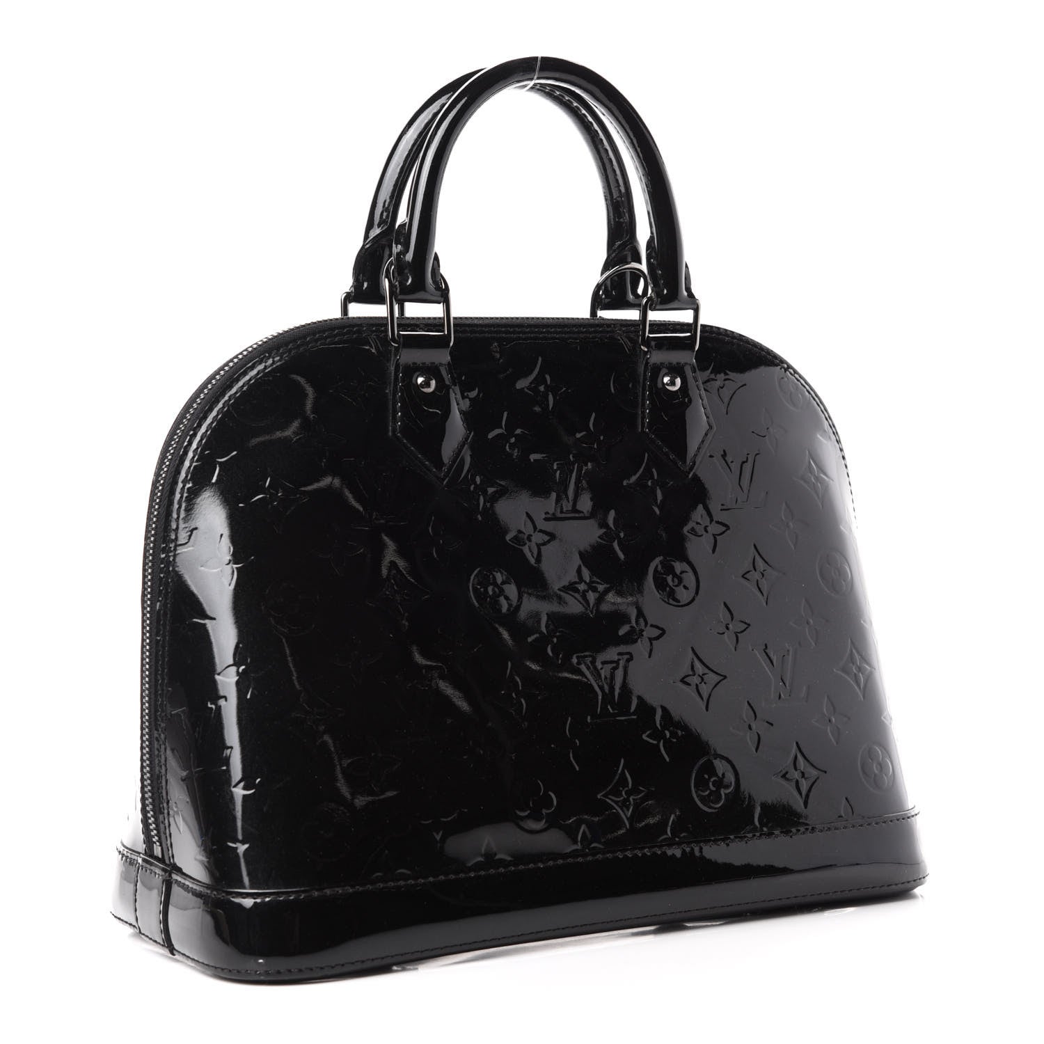 Louis Vuitton Vernis Alma PM Noir Magnetique 3 of 10