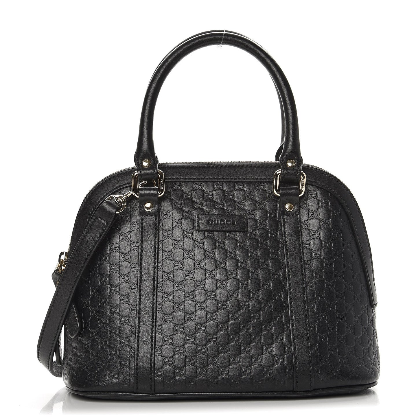 Microguccissima Mini Dome Bag Black