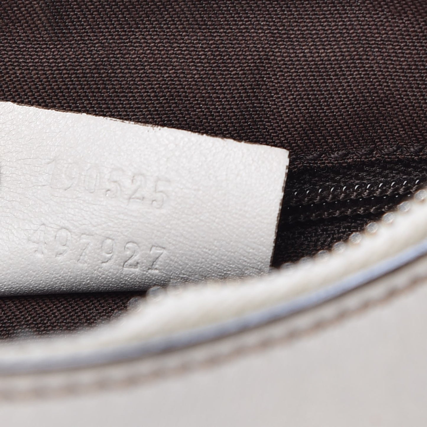 Monogram Medium D Gold Ring Hobo White
