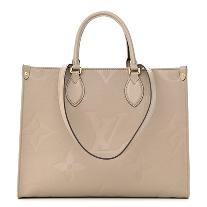 Louis Vuitton Empreinte Monogram Giant Onthego MM Tourterelle 1 of 12