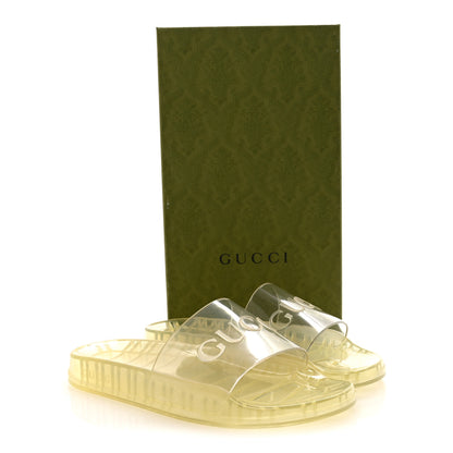 Gucci Rubber Mens Pursuit Slide Sandals 10 Transparent 8 of 8