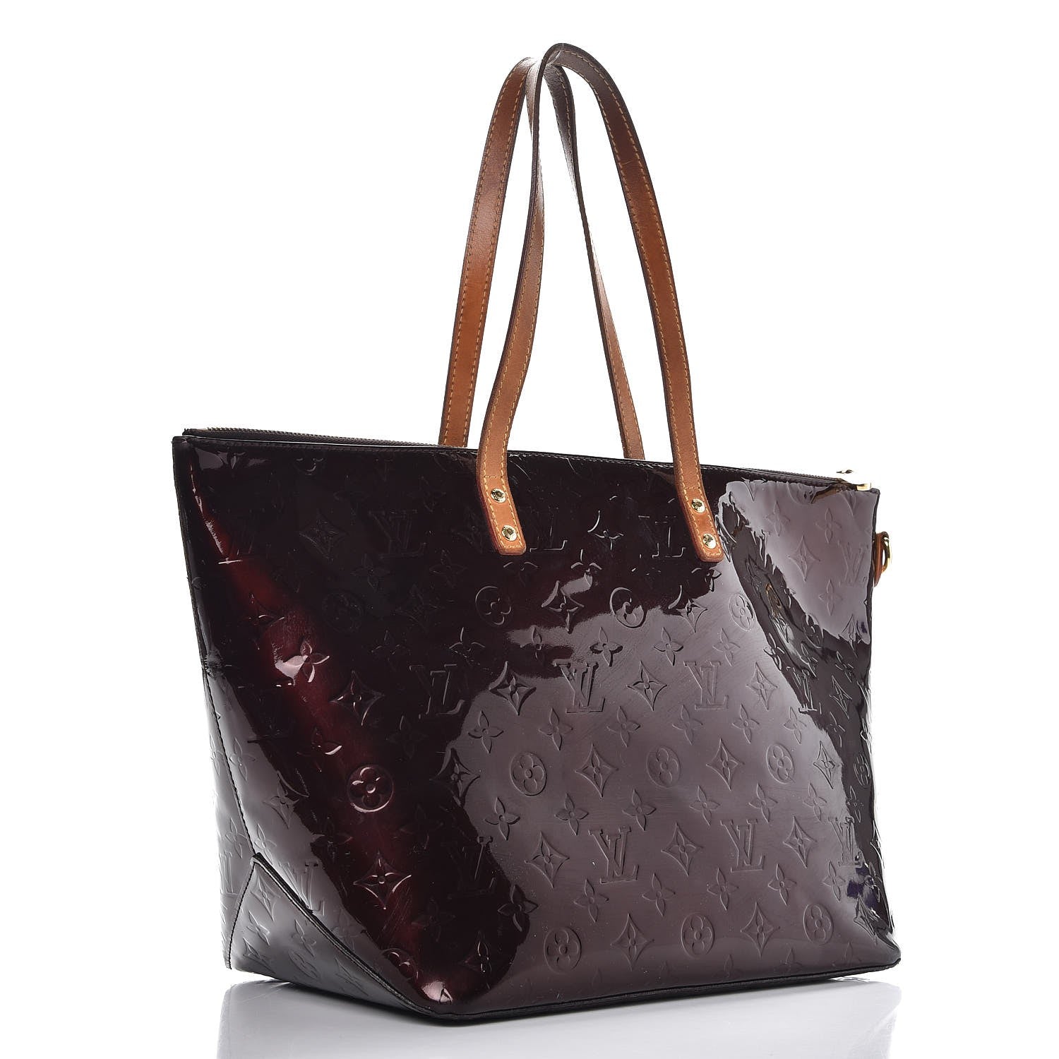Louis Vuitton Vernis Bellevue GM Amarante 3 of 8