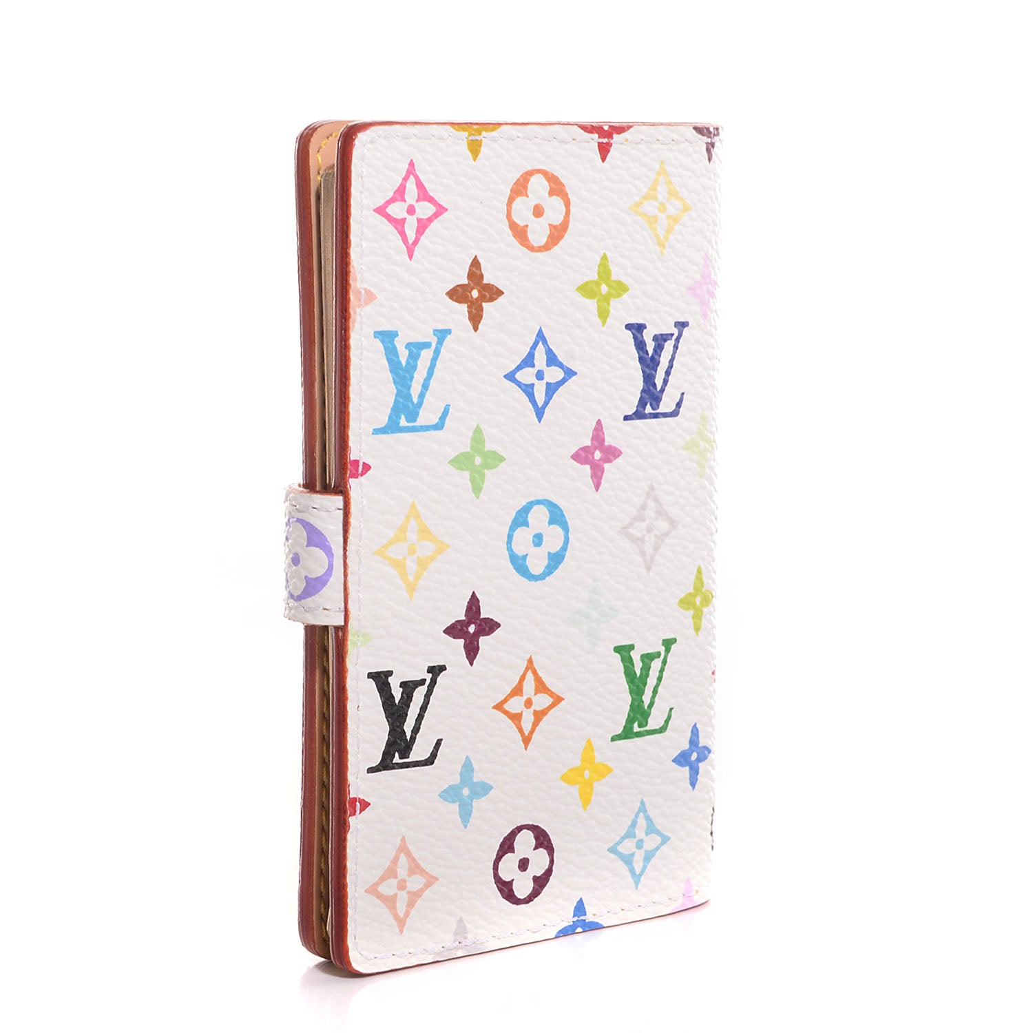 Louis Vuitton Monogram Multicolor Carnet de Bal Mini Agenda Cover White 3 of 7