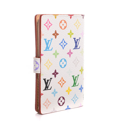 Louis Vuitton Monogram Multicolor Carnet de Bal Mini Agenda Cover White 3 of 7