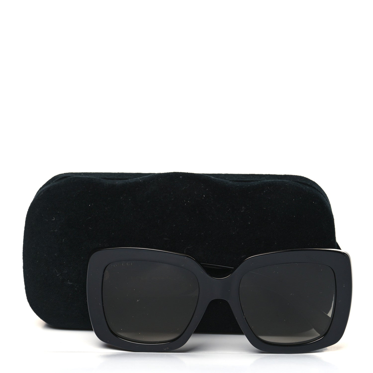 Gucci Acetate Square Frame Sunglasses GG0141SN Black 7 of 7