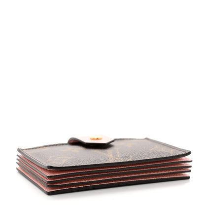 Louis Vuitton Monogram Gusset Card Holder Rose Ballerine 4 of 8