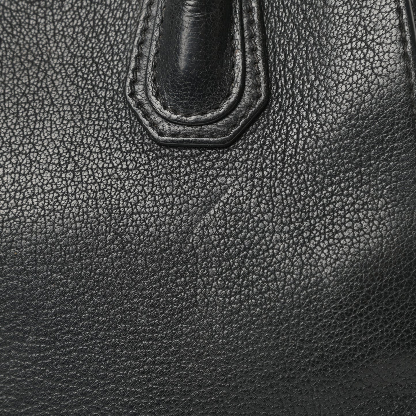 Sugar Goatskin Mini Antigona Black