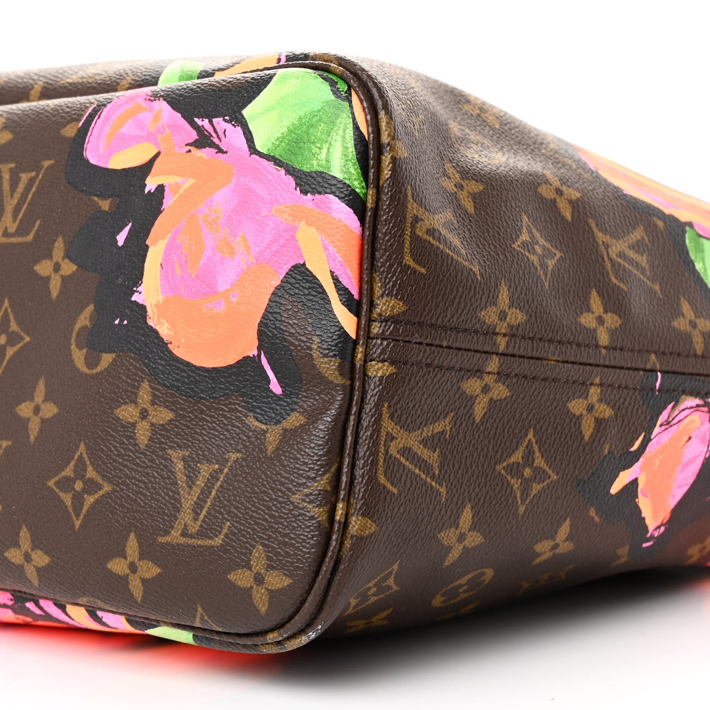 Monogram Roses Neverfull MM