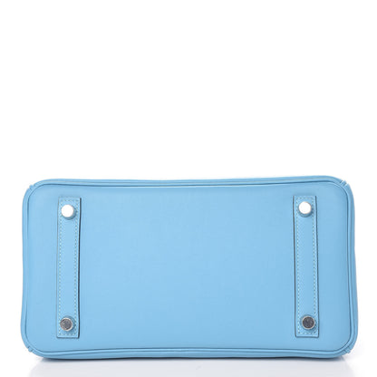 Hermes Swift Birkin 25 Bleu Du Nord 6 of 37