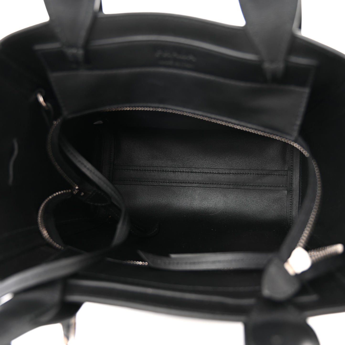 Grace Lux Light Small Ouverture Tote Black White