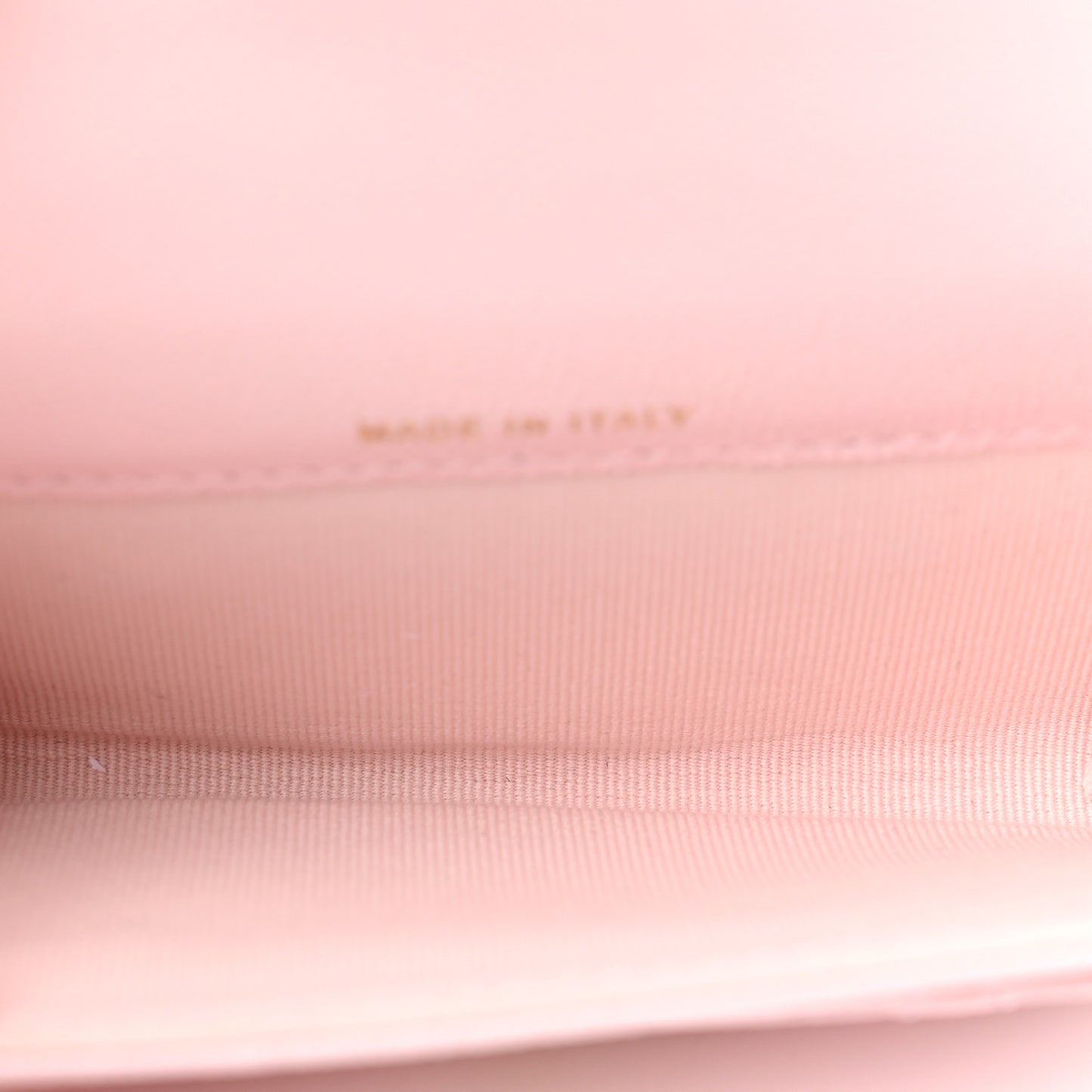 Caviar Quilted Crystal CC Flap Card Holder Pink
