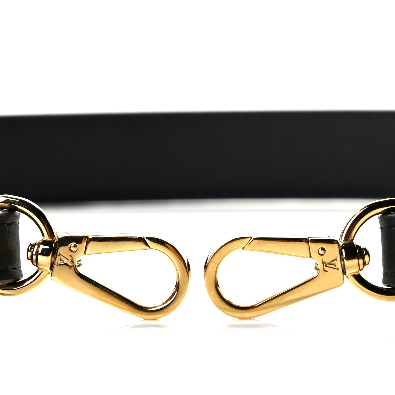 Louis Vuitton Reverse Monogram Bandouliere Shoulder Strap XL Black 3 of 4